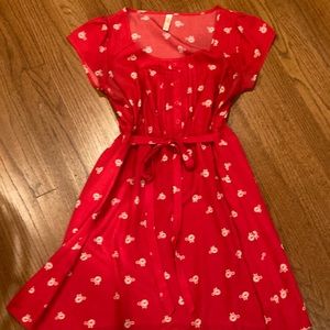 Xhileration dress large with bicycles. Perfect for 4th of July!